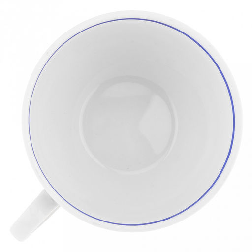 Чашка чайная фарфоровая Гуси 210мл, д8,5см, h6см, форма Янтарь, с блюдцем д14см, отводка краской (Россия) - Домашняя мода фото 4