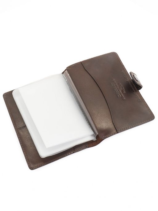 Мужская кожаная обложка для паспорта и автодокументов Dierhoff Д 6014-904 - Sergio valentini фото 7