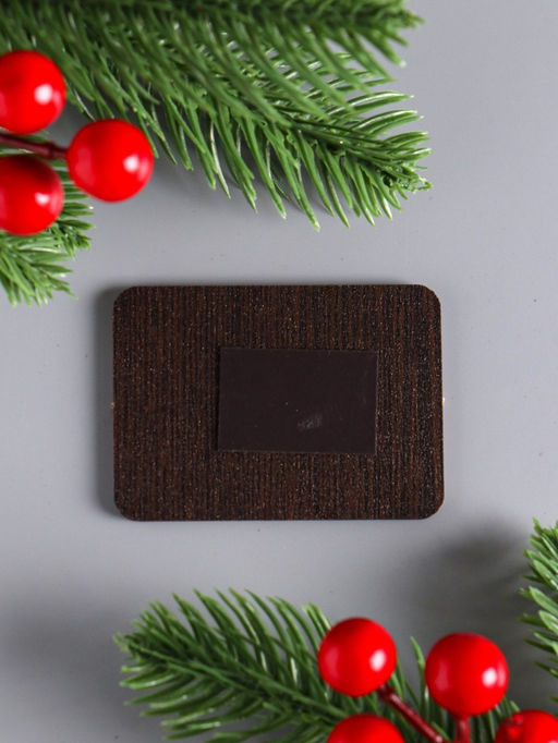 Набор магнитов на холодильник 6 шт. Конь новогодний: Везу добро, 6?4.5 см - Дарим красиво фото 6