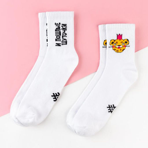 Носки женские KAFTAN «Кошечка», набор 2 пары, размер 36-39 (23-25 см)