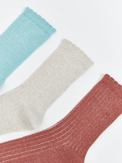 Kad?n D?z Soket ?orap 3l?