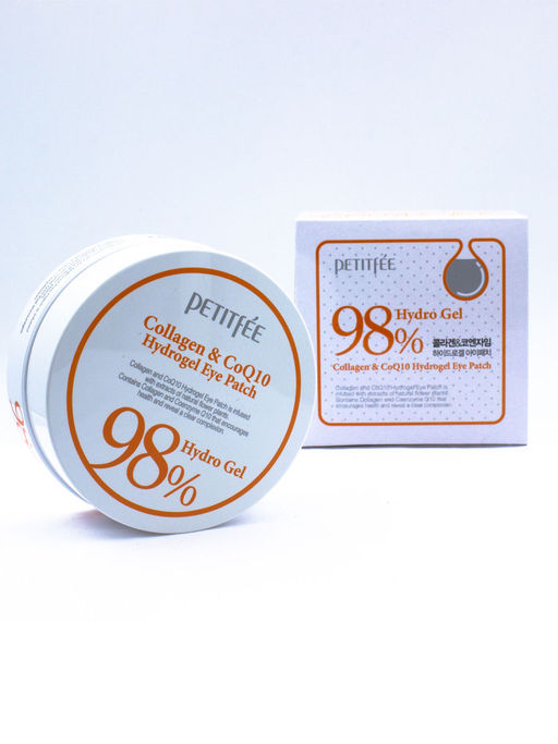 PETITFEE - ПАТЧИ ГИДРОГЕЛЕВЫЕ ДЛЯ ГЛАЗ С КОЭНЗИМОМ COLLAGEN & CO Q10 HYDROGEL EYE PATCH, 60 ШТ.  фото 4