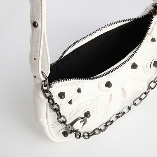 Сумка женская кросс-боди, на молнии, цвет белый - Simaland фото 6