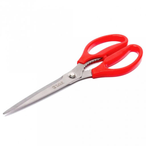 Ножницы кухонные TalleR, сталь, с орехоколом/открывателем для бутылок, специальная заточка лезвий, эргономичные ручки из ударопрочного пластика (Китай) - Домашняя мода фото 2