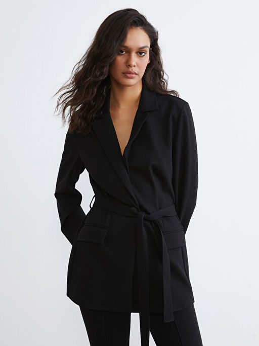 Beli Ku?akl? Kad?n Blazer Ceket