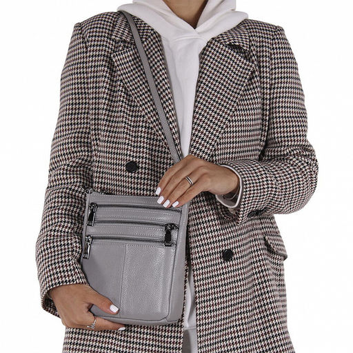 Сумка 719NN l.gray Natale Navetta