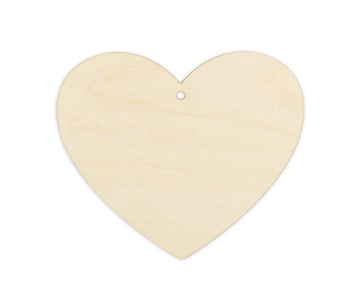 Заготовка для декорирования Mr. Carving БА-24 Набор Сердце фанера 11 х 13 х 0.3 см 3 шт