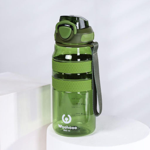 Бутылка для воды спортивная Woohooo H2O цвет Khaki 850 ml - Галеонтрейд фото 2