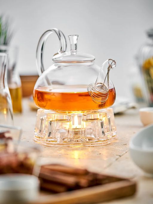 Чайник из жаропрочного стекла 600 мл Клюква - Слон фото 9