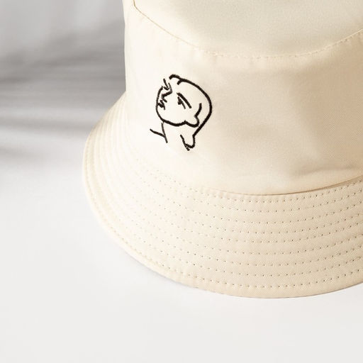 Панама двусторонняя MINAKU «Лицо», бежевый, размер 56-58