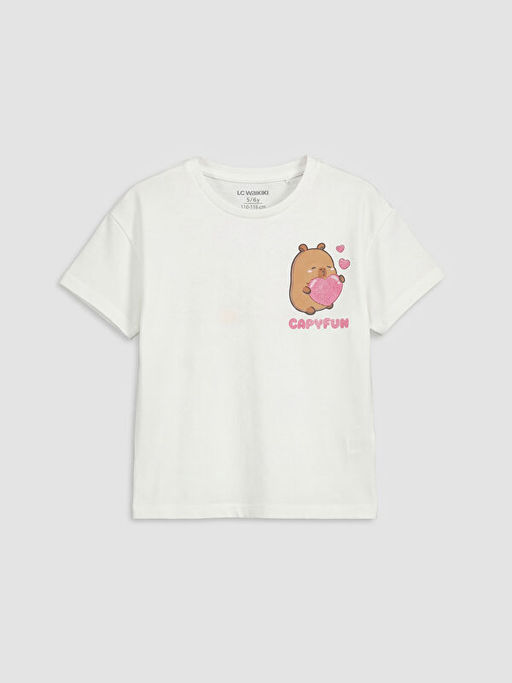 Capyfun Bask?l? K?z ?ocuk Tak?m