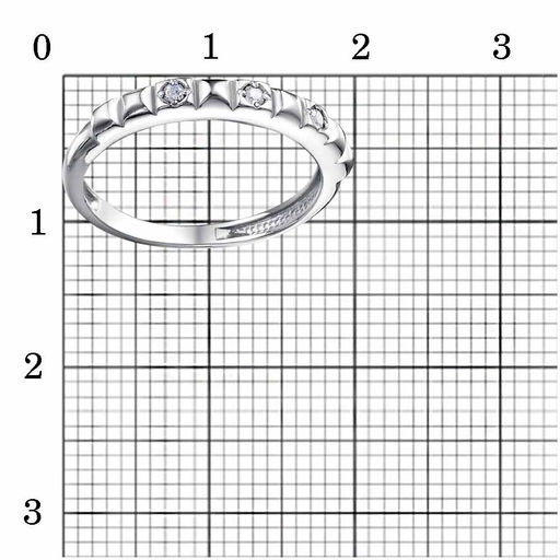 КОЛЬЦО 24814894Плф - Красная пресня фото 2