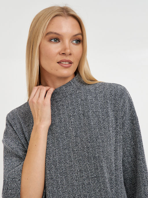 платье серое с рукавом 3/4 - Glenfield фото 6