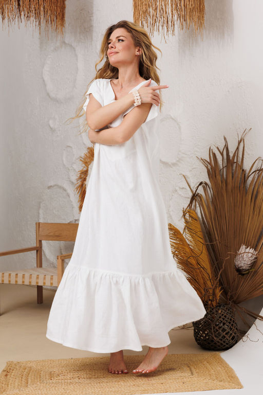 Платье AMORI 9914 молоко