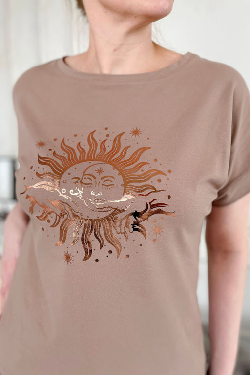 Футболка Rumoda 2195 капучино  фото 2