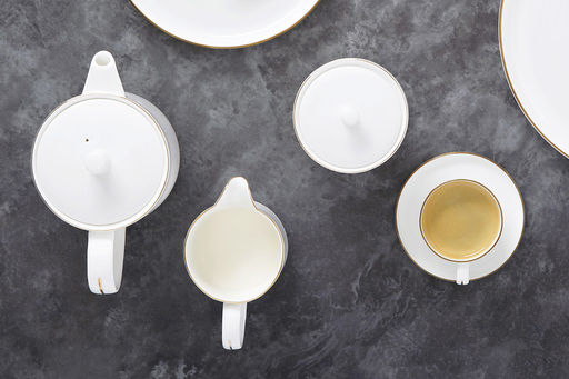 Чашка с блюдцем Кашемир Голд, 0,1 л - Maxwell & Williams фото 6