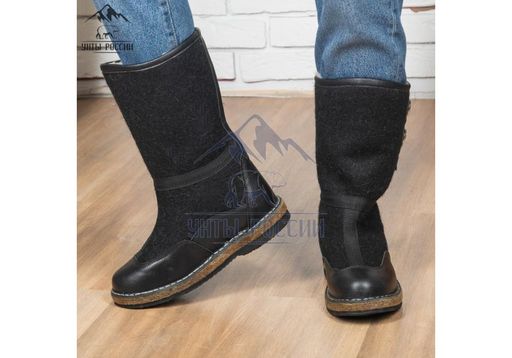Сапоги женские войлочные "Уралочка", черные,