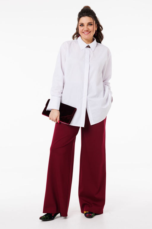 Брюки ANELLI 1425 цвет боса нова  фото 4