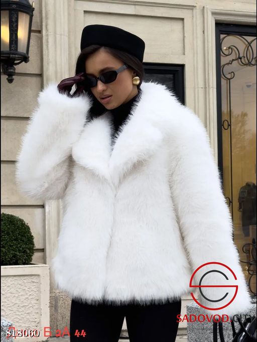 Шуба женская из искусственного меха