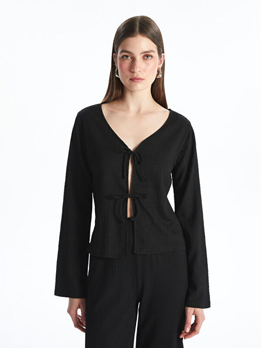 V Yaka Ba?lamal? Dokulu Bluz