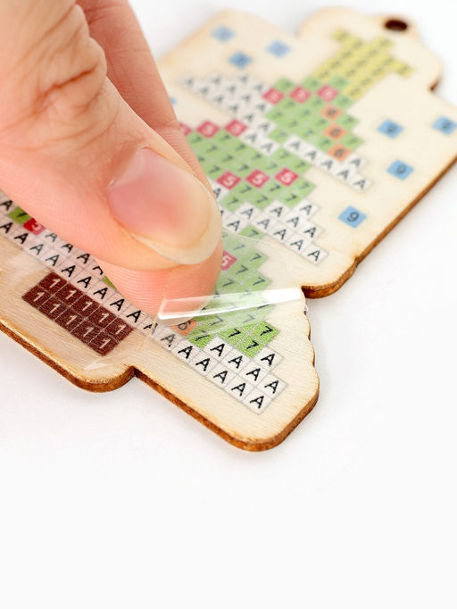 Алмазная мозаика Сказочные мелочи на подвеске 6 штук