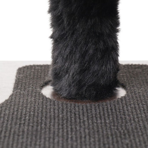 Комплекс для кошек с когтеточкой, с домиком, 58 х 54 х 87см, ЛДСП, цвет венге - Пижон фото 9