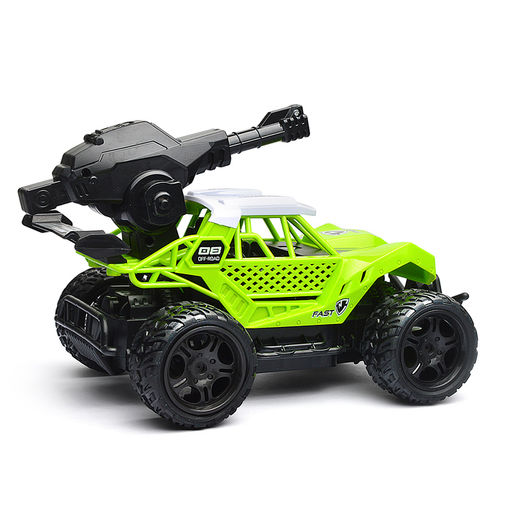 Машина с водяной пушкой, р/у, цвет ярко-красный, 27 MGz, в коробке