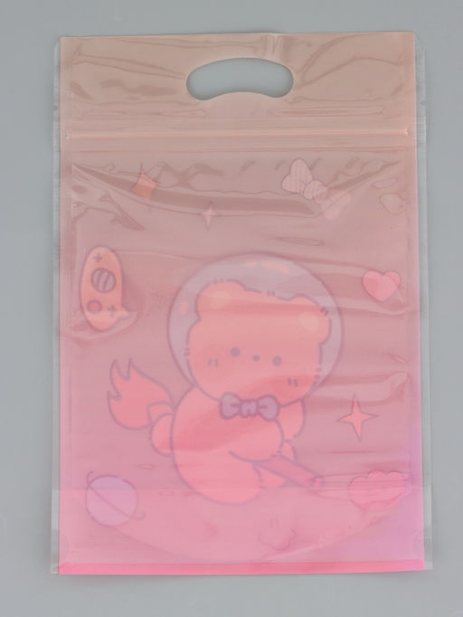 Цена за 50 шт. Пакет подарочный, с zip-lock застежкой, "Космическая история", 15х23 ± 1см МИКС