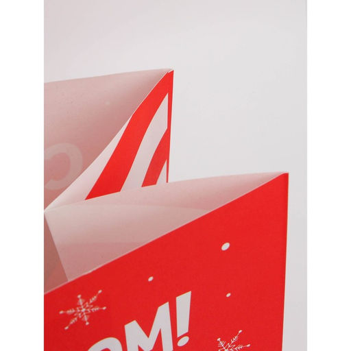 Набор пакетов новогодних крафтовых 5 штук «С Новым годом тебя!», 21 × 12 × 9 см