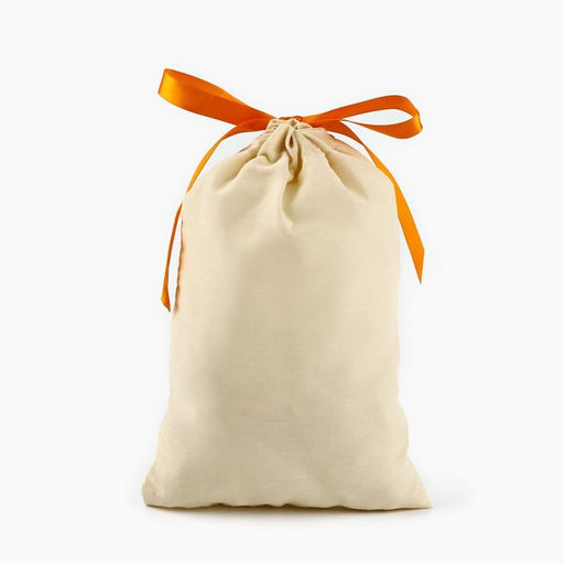 Цена за 5 шт. Мешочек подарочный из хлопка С любовью для тебя, цветы, 16 х 24 см +/- 1.5 см - Дарите счастье фото 3