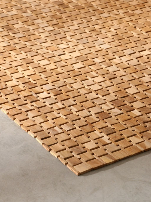 Коврик из тикового дерева, 200×140×0.7 см