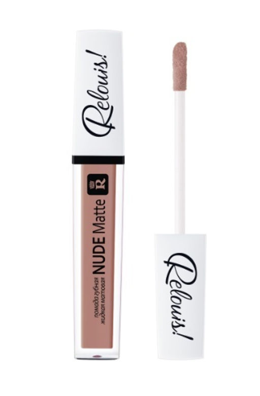 RELOUIS Помада губная жидкая матовая "Nude Matte" тон:24