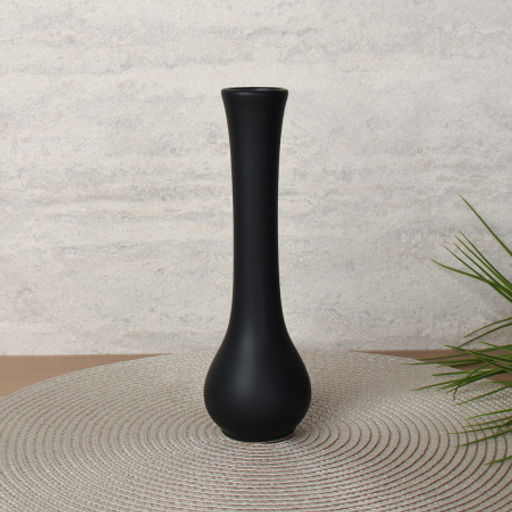 Ваза / 48024B /уп 2/48/ черная - Галеонтрейд фото 3