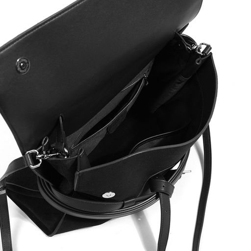 Женская сумка, замша, MIRONPAN 520607 Черный