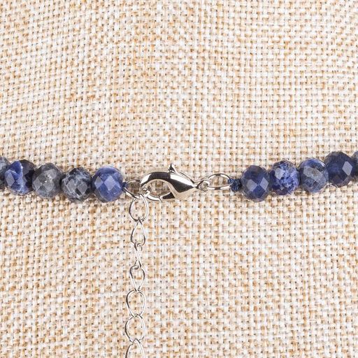 Бусы из Содалита огранка - Радуга самоцветов фото 2