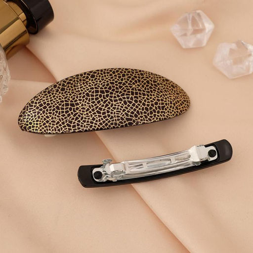 Цена за 2 шт. Заколка - автомат для волос «Лава», набор 2 шт.: 9 см, 7.5 см