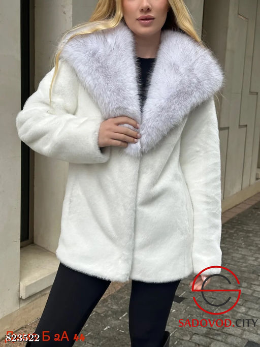 Шуба женская из искусственного меха