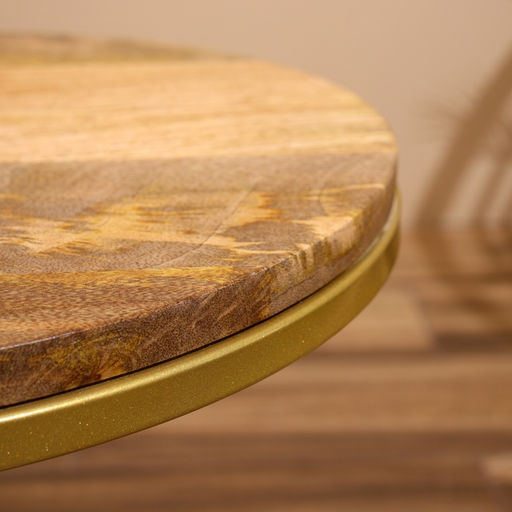 Столик кофейный, 40×40×48 см, манговое дерево