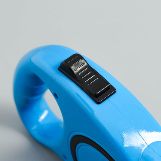 Рулетка эргономичная, 5 м, до 15 кг, синяя - Пижон фото 3