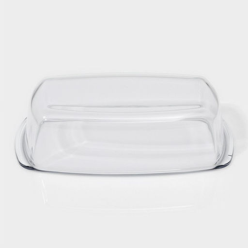 Форма для запекания и выпечки Доляна «Кекс», 1.5 л, 27×14×7 см, жаропрочное стекло, прозрачная