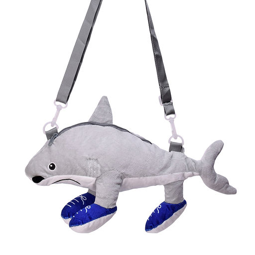 Мягкая игрушка "Акула" в кедах, 35 см.