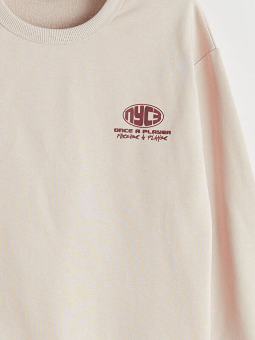 Bisiklet Yaka Erkek ?ocuk Sweatshirt