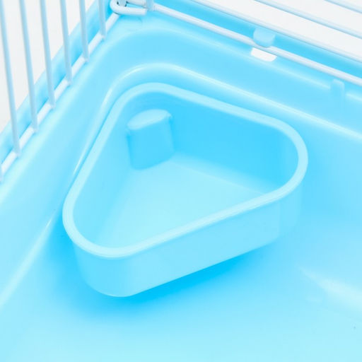 Клетка для грызунов Пижон, двухэтажная с наполнением 31 х 24 х 29 см, голубая  фото 7