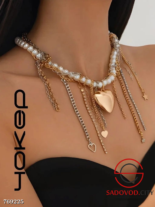 Женское ожерелье с сердечком - Bruno фото 4