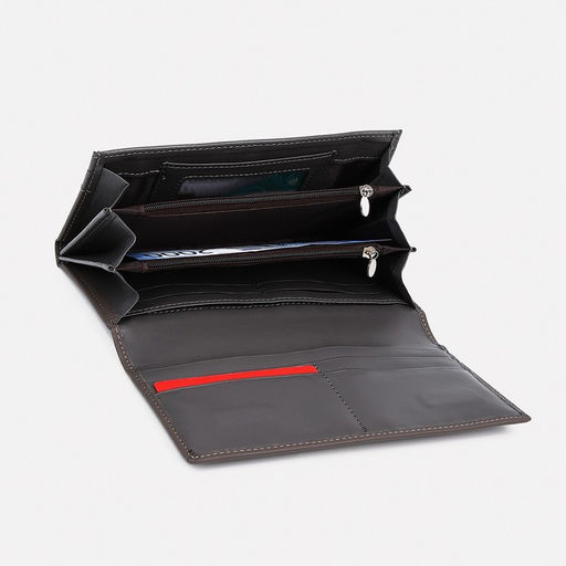 Кошелёк на магнитах, цвет серый - Simaland фото 3