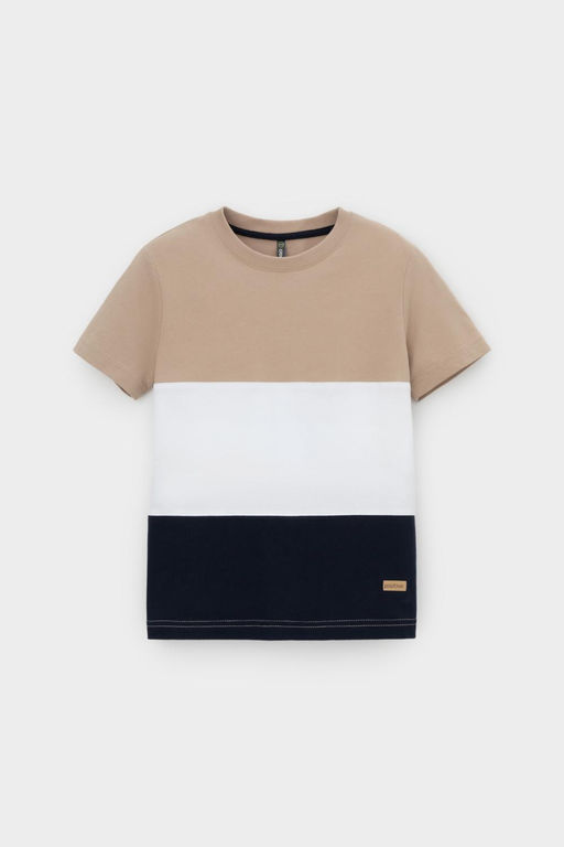 КР 302171/темно-бежевый к569 фуфайка (футболка) для мал - Crockid фото 2