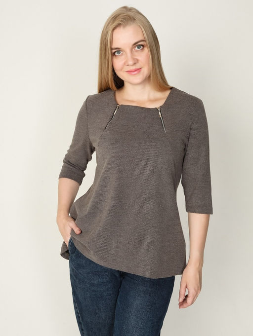 туника джемпер Мягкий, фактурный трикотаж