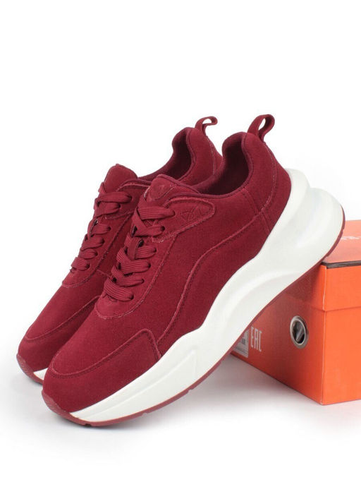 05-A504-6 VINOUS Кроссовки женские (натуральная замша)