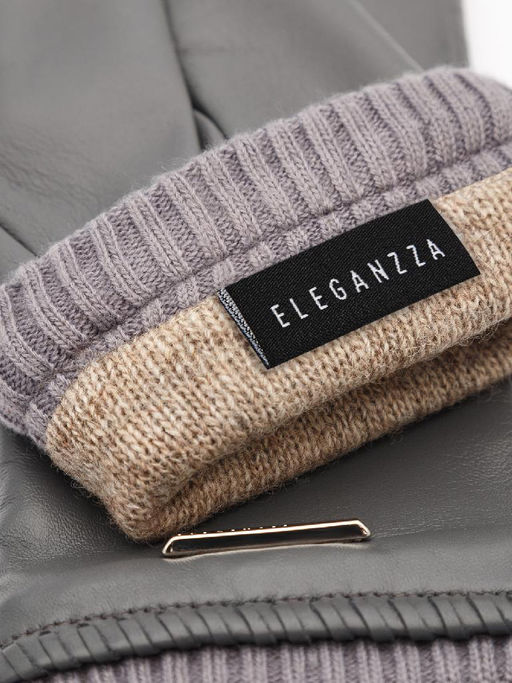 Перчатки женские 100% ш IS913 grey - Eleganzza фото 4