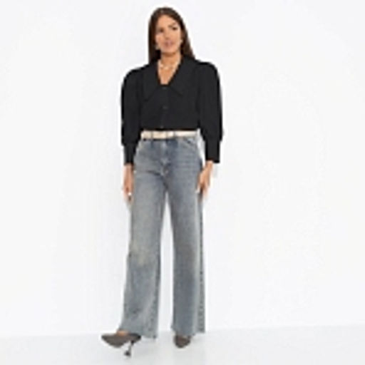 Блуза из хлопка, На пике успеха (черная) - Charutti фото 21